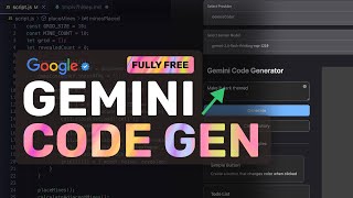 Google's Gemini CodeGen : This FULLY FREE AI Coder can GENERATE APPS in SECONDS!