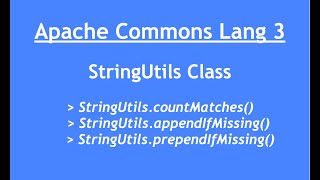 How to append string in Java | How to prepend string in Java | Java WordCount Program
