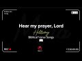 Hear my prayer Lord | Psalm songs | Worship songs | with lyrics