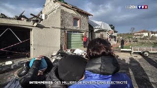 Intempéries : le sud-ouest de la France balayé par a tempête Fabien