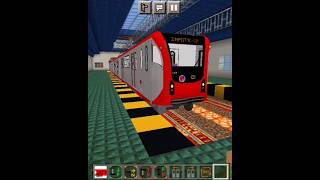 Minecraft Bedrock Edition | Driving LRTA 13000 Class from Rodriguez Station to the Garage)