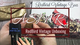 ASMR: Redbird Vintage Box *September 2020* | testing my NEW Blue Yeti, short Video—WHISPER Ramble