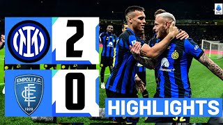 Inter-Empoli 2 - 0  | Highlights | Serie A 2023/24
