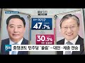 민주당 수도권 · 호남 석권에 충청도까지 우세 sbs