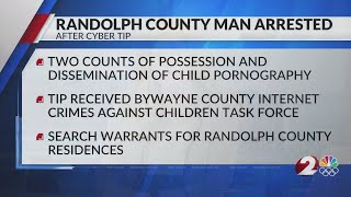 Randolph County man arrested after cyber tip