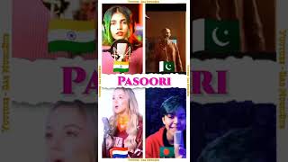 Ali Sethi - Pasoori Song | Coke Studio | Aish, Ali Sethi, Emma Heesters & Sahil Sanjan #shorts