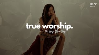 敬拜歌曲 真实的敬拜 Harp Worship Song True Worship | 優美豎琴天使般的感人音樂 Beautiful Harp Angelic | 葉博士 Dr. Yap 原創