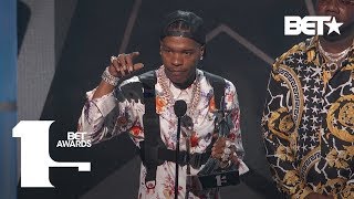 Lil Baby Wins First Award Ever As He Takes Best New Artist Award!| BET Awards 2019