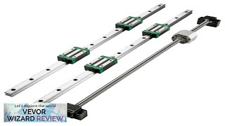 VEVOR Linear Guide Rail 2Pcs HGR20-2000mm Linear Slide Rail with 1Pcs RM1605-2000mm Review