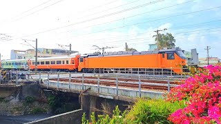 台鐵8773次E500牽引莒光號試運轉\