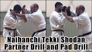 Naihanchi / Tekki Shodan Partner and Pad Drill