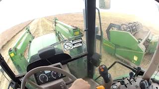 Żniwa 2017- rzepak/ John Deere 2256\u0026 John Deere 6110MC/KUla RRK