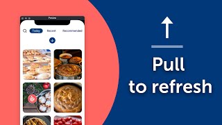 Building the Pull to refresh design pattern in ProtoPie