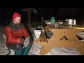 i tried winter camping with budget gear...