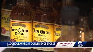 NM town bans booze at convenience stores due to COVA 19