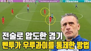 [카타르월드컵] 한국은 어떻게 우루과이를 압도했을까? 벤투가 준비한 수비 전술