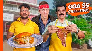 Five Meals for $5 in India!! CHEAPEST Street Food of Goa!!