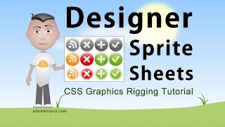 Web Design Sprite Sheet CSS Preload Graphics Tutorial