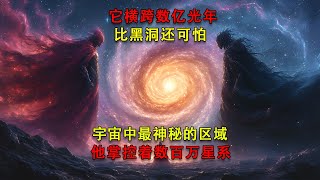 宇宙中最神秘的区域！它横跨数亿光年，掌控着数百万个星系！比黑洞更可怕？