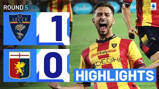 Lecce-Genoa 1-0 | Oudin edges the Grifone: Goal & Highlights | Serie A 2023/24