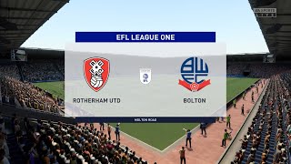 FIFA 22 | Rotherham United vs Bolton - EFL League One | Gameplay