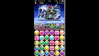 【パズドラ】グラン＝リバース降臨 完全無課金パーティで挑戦！