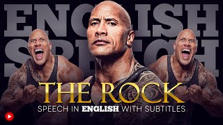 ENGLISH SPEECH | THE ROCK: Be Nice! (English Subtitles)