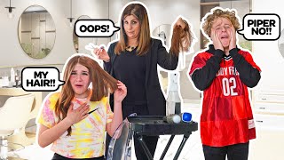 CUTTING MY HAIR To See How My Boyfriend Will React **HE GOT MAD**✂️💇♀️ | Piper Rockelle