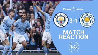 Guardiola Has to Learn | Manchester City 3-1 Leicester City Match Reaction | Premier League