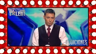 Magic cup or Magic man? Nobody knows  | Auditions 6 | Spain's Got Talent 2018