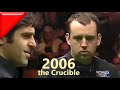 First meeting at the Crucible | Ronnie O'Sullivan vs Mark Williams | 2006 World Championship QF