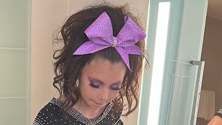 Cheer 2024 high ponytail tease