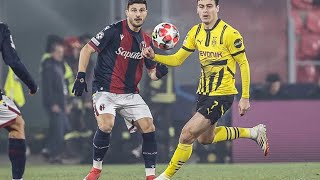 Bologna Borussia Dortmund 2 - 1 ... voglio un Bologna maleducato di quei Bologna fatti così 😀