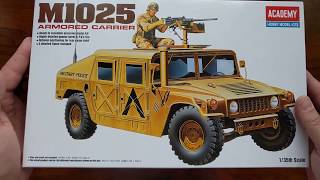 1/35 HUMMER M 1025 ARMORED VEHICLE | UNBOXING | martin budka