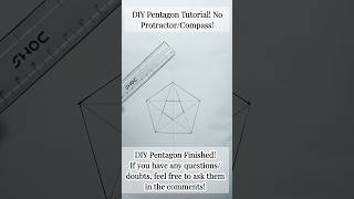 How to Make a Pentagon Without a Protractor or Compass: A DIY Tutorial!