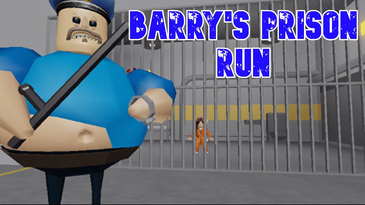 Playing Roblox Barry S Prison Run D Youtube