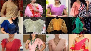 💞Frill blouse designs / Frill blouse latest design / Fill blouse back neck designs new model👌