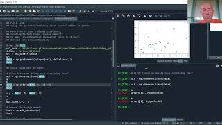 Python: linear correlation