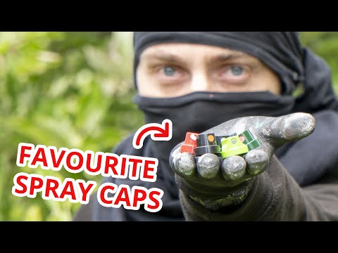 What spray is used for graffiti?