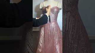 Making dress for barbie Designer Dress/ party wear dress  #fashion #dress