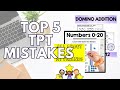 5 TOP MISTAKES THAT TPT SELLERS make with their PRODUCT COVERS | TEACHERS PAY TEACHERS BEGINNERS