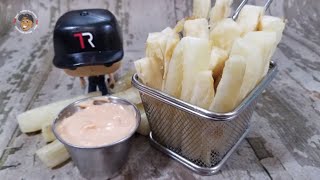 Yuca Frita Recipe, an Easy Puerto Rican Cookbook Recipe