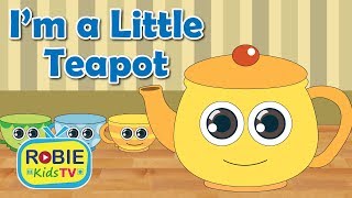 I'm a Little Teapot (Nursery Rhymes) | Kids Songs Animation