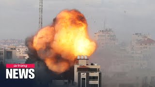 Israel continues bombardment of Gaza as Biden expresses support for ceasefire