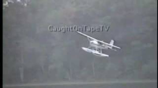 Float Plane Takes A Nose Dive!