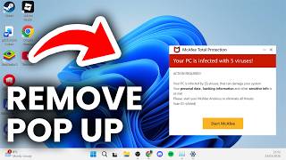 How To Remove Fake McAfee Virus Pop-up Notification - Step By Step