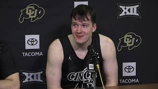 Cincinnati Men's Basketball | Wes Miller, Simas Lukošius Recap Win at Colorado