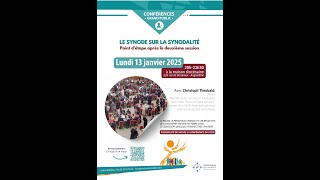 Conférence : Le synode sur la synodalité. Point d'étape après la deuxième session