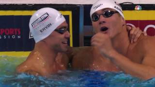 Olympic Swimming Trials | Adrian, Ervin Take 50m Free Spots In Rio