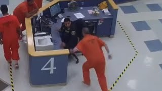 Inmate attacks Oregon sheriff's deputy